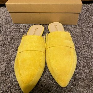 Chic Yellow Mules for Women